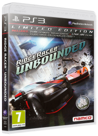 Ridge Racer Unbounded Playstation 3 US box art